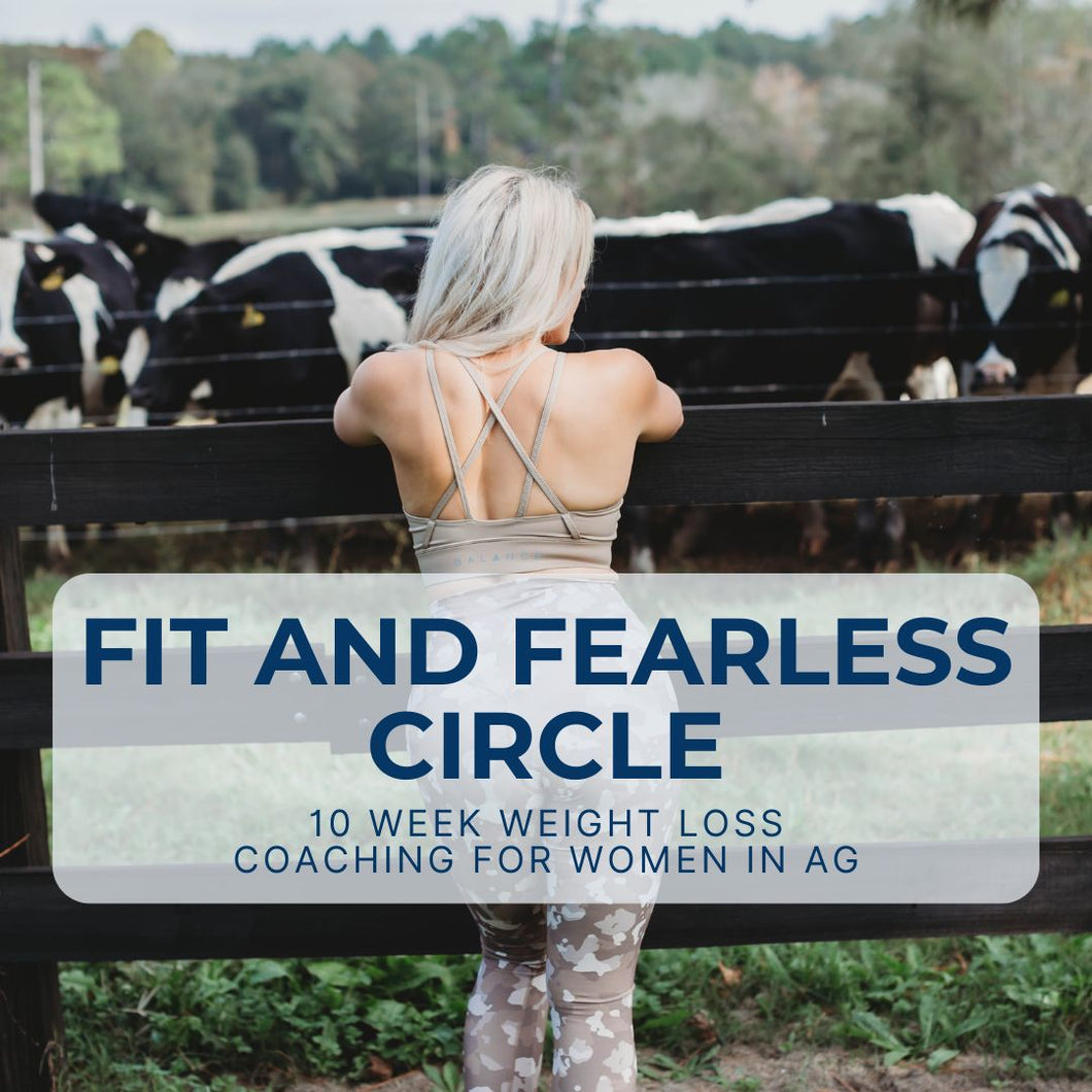 FIT AND FEARLESS CIRCLE | 10 Week Group Coaching Program