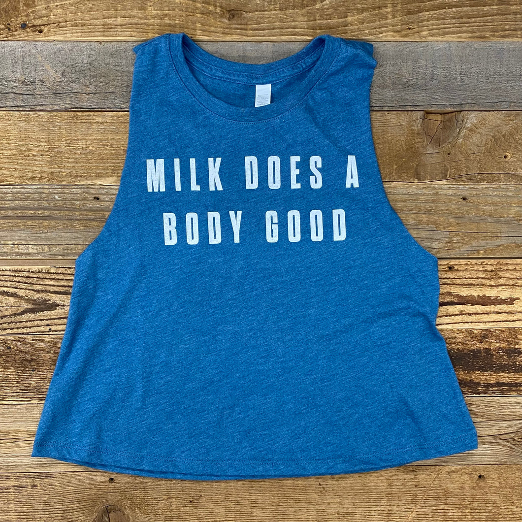Milk Does A Body Good Cropped Tank